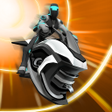 Gravity Rider: Extreme Balance Space Bike Racing APK icon